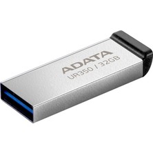 Adata UR350-32G 32GB Usb3.2 Gen1 Metal Flash Bellek (Kdo)