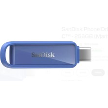 Sandisk SDIXS0N-256G-GN6ND 256GB Phone Drive With USB-C-128GB (Maritime Blue) Flash Bellek (Kdo)