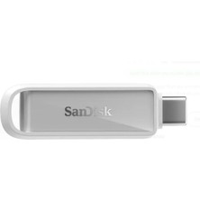 Sandisk SDIXS0N-128G-GN6NE 128GB Phone Drive With USB-C-128GB (Arctic White) Flash Bellek (Kdo)
