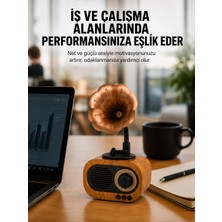Armüz Kablosuz Retro Radyo Hoparlör 5W Güçlü Ses USB Hafıza Kart Destekli Yeni Nesil