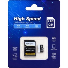 OEM Elba High Speed 128GB A1 V30 U3 Micro Hafıza Kartı CLASS10 (Kdo)
