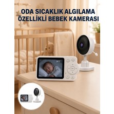 Die Grup Sıcaklık Sensörlü Güvenli Bebek Kamerası Iki Yönlü Ses Yeni Nesil