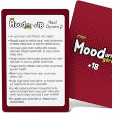 Mooduna Göre Mini +18 Kart Oyunu, 33 Fotoğraf Kartı ve 22 Durum Kartı, Çiftler Için