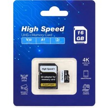 OEM Elba High Speed 16GB A1 V30 U3 Micro Hafıza Kartı CLASS10 (Kdo)