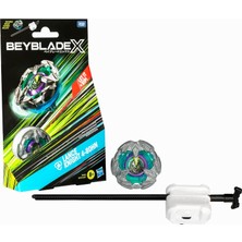 Beyblade x Lance Knight 4-80HN Başlangıç Paketi Seti, Savunma Tipi Sağ Dönen Üst ve Başlatıcı; 8 Yaşındaki Erkek ve Kız Çocukları Için Savaş Oyuncakları
