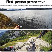 TeOra Store Adaptom Telesın Baş Kayışı Dağı Kapak Klipsli, Hızlı Çıkarma Baş Kemeri Dağı Gopro Hero 12/11/10/9/8/7/6/5, Fusion, Max, Djı Osmo ve Çoğu Aksiyon Kamerasıyla Uyumlu
