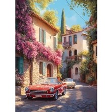 TeOra Store Puzzle - Begonvil SOKAK,1000 Parça Puzzle, #1202