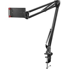 TeOra Store Hareketli Masa Tablet-Telefon Tutacağı NEWSTAND62 Youtuber-Twitch Yayıncı Standı