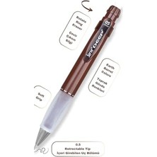 TeOra Store Klm & Grıp & Sılgı Yedeklı Set 05MM Kahverengı