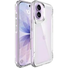 TeOra Store iPhone 17 Için Defend Serisi Kristal Berraklığında Ultra Şeffaf Arkası Sert Polikarbonat Kenarları Yumuşak Silikon Super Koruyucu Özellikli Kılıf (Şeffaf, 17)
