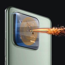 TeOra Store Xiaomi 13 ile Uyumlu Kamera Lens Koruma Xiaomi Mi 13 ile Uyumlu Halcyon Tam Kaplayan Kamera Koruma Şeffaf