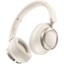 TeOra Store HP-5821 T03 Series Anc Doubly-Fed Bluetooth Kulak Üstü Kulaklık Beyaz