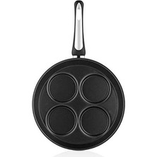 4 Bölmeli Köfte Hamburger Tavası 28 cm