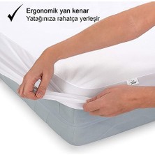 TeOra Store Vionel HOME%100 Pamuklu, Sıvı Geçirmez Bebek Alezi,bebek Alez Yatak Koruyucu, Çocuk Yatak Koruyucu Alezi,park Beşik Yatak Alezi,park Beşik Yatak Koruyucu (70X110)