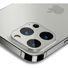 TeOra Store Apple iPhone 13 Pro / 13 Pro Max ile Uyumlu Kamera Lens Camı Koruyucu Glas.tr Optik (2 Adet) Silver - AGL04033