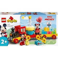 Wheat Grains Global Store ǀ  Mickey ve Minnie Doğum Günü Treni 10941-2 Yaş ve Üzeri Çocuklar Için Rakamlı Doğum Günü Treni Içeren Eğitici Yapım Seti (22 Parça)