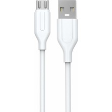 Wheat Grains Global Store Yetty 2.4A Micro USB Kablo 1m Beyaz YKB-01B