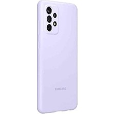 TeOra Store Galaxy A72 Slim Silikon Kılıf - Mor