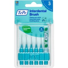 TeOra Store 0.6 mm - Mavi Diş Arayüz Fırçası (1 x 6 Adet)