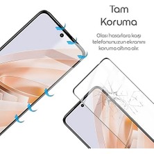 TeOra Store Redmi 13 Için Ekran Koruyucu 9h Sertlikte Anti-Static Temperli Cam Görüntü Kalitesini ve Dokunmatiği Etkilemeyen Çizilme ve Darbelere Karşı Ekranı Kaplayan Premium Redmi 13 Cam Koruması