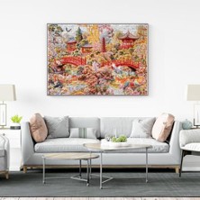 TeOra Store Puzzle - Japon BAHÇESI,3000 Parça Puzzle, #4938