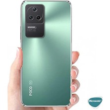 TeOra Store Xiaomi Poco F4 Için Kılıf Transparent Soft Şeffaf [poco F4 ile Uyumlu Kılıf - Şeffaf]