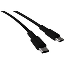 TeOra Store Basic Type C-C, Pd 30WATT Hızlı Şarj Kablosu, Siyah (100 Cm)