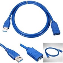 TeOra Store 2 Metre USB 3.0 Uzatma Kablosu Erkek Dişi USB 3.0 Kablo USB 3 Uzatma Kablosu USB 3.0 2 Metre Uzatma Kablosu