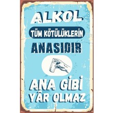 TeOra Store Ahşap Mdf Ana Gibi Yar Olmaz Tasarımlı Tablo DRTR0111