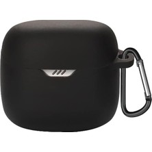 Wheat Grains Global Store Jbl Tune Flex 2 ile Uyumlu Kulaklık Kılıfı Kancalı Kılıf Darbeye Dayanıklı Silikon Yumuşak Koruyucu Toz ve Kirden Koruyan Jbl Tune Flex2 ile Uyumlu Koruyucu Kapak Siyah