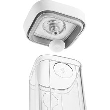 TeOra Store Fresh & Save Cube Difüzör Seti, Vakum Fonksiyonu Için 6 Parçalı Aksesuar, Bpa Içermez, Bulaşık Makinesinde Yıkanabilir, Beyaz