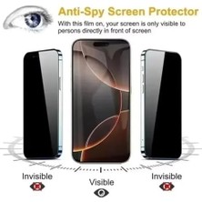 TeOra Store iPhone 17 / iPhone 17 Pro/iphone 17 Pro Max/iphone 17 Air Için Nano Cam Ekran Koruyucu - Nano Privacy Glass, Hd, Parmak Izi Bırakmaz (Iphone 17)