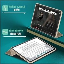 Wheat Grains Global Store Ipad Air 11 M3 2025 / M2 2024 / Air 10.9 2022/2020 ile Uyumlu Kılıf, Kapaklı, Standlı, Uyku Modlu Smart, Vizon, iPad Air 11 M3 2025