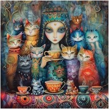 TeOra Store Puzzle - Büyülü Gözler / 1000 Parça Puzzle, #1188