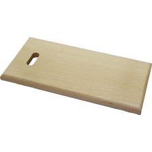 20X40CM Kalın=2.5cm Ahşap Kesim Panosu - Et Tahtası El Geçmeli Kulp