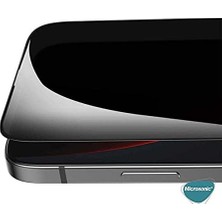 TeOra Store Galaxy A36 Privacy 5d Gizlilik Filtreli Cam Ekran Koruyucu Siyah