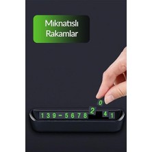 Wheat Grains Global Store Telvesse 2li Set Araç Park Telefon Numaratörü Güneşlik Kartlıklı Gözlük Tutucu Aparatı Parkmatik Aç Kapa