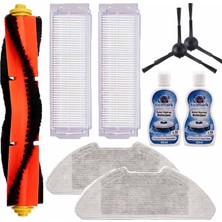 Ticimark Model Xiaomi Ile Uyumlu Vacuum Mop 2 Pro (MJST1SHW) Siyah Uyumlu Yedek Ultraset 9 Parça