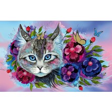 TeOra Store 129607 200 Parçalı Puzzle Kedi