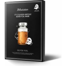 Jmsolution C9 Collagen Ampoule Silver Foil Mask Kutu 10 Adet × 35 ml