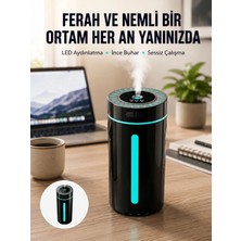 Armüz Ultrasonik Nemlendirici LED Işıklı Aromaterapi Difüzör Sessiz Çalışma Yeni Nesil