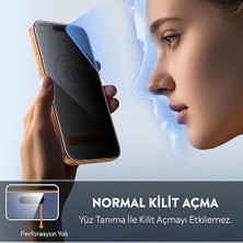 TeOra Store iPhone 17 Pro Max Için Ultra Şeffaf Full Ekran Korumalı Pro Hayalet Temperli Cam Ekran Koruyucu