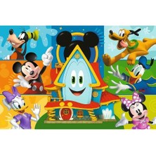 Wheat Grains Global Store 14351 24 Büyük Yapboz, 24 Büyük Parça, Renkli  Masal Karakterleri, Yaratıcı Eğlence, 3 Yaşından Büyük Çocuklar Için Eğlence, Mickey, Mickey Mouse ve Arkadaşları