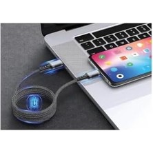 TeOra Store 30W Mıknatıslı Usb-C Lightning Data ve Şarj Kablosu Ip-30
