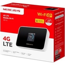 MT115 | 4g Lte Mobil Wi-Fi 6 Taşınabilir Modem | 150 Mbps 4g Hızı | 2400 Mah Pil ile 10 Saat Kullanım | Bilgi Ekranlı | 10 Cihaz Desteği | Sım Girişli Cep Wi-Fi |  App Kontrol