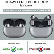 Wheat Grains Global Store Freebuds Pro 2 Için Kılıf Askılı Mat Silikon Siyah [freebuds Pro 2 ile Uyumlu Kılıf - Siyah]