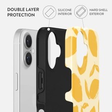 TeOra Store iPhone 16 Için Magsafe ile Uyumlu Tough Kılıf, Lemon Tart