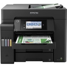 Epson L6550 Mea Yazıcı-Tarayıcı-Fotokopi-Faks Renkli Mürekkep Tanklı Yazıcı Wı-Fı Ethernet (Kdo)