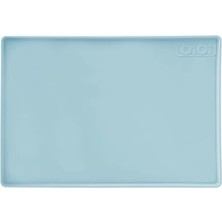 Wheat Grains Global Store Mat - Mineral Blue