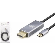 Nodar Hadron HDX7859 Type-C To Dısplay Kablo 8k 60HZ Pvc 1.8m Siyah (Kdo)